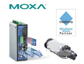 MoxaƵIPMilestone Systems