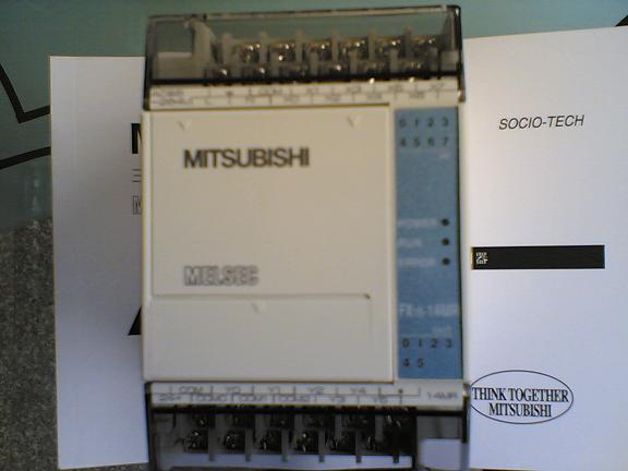 新品 MITSUBISHI/三菱 PLC FX1S-14MR-001-