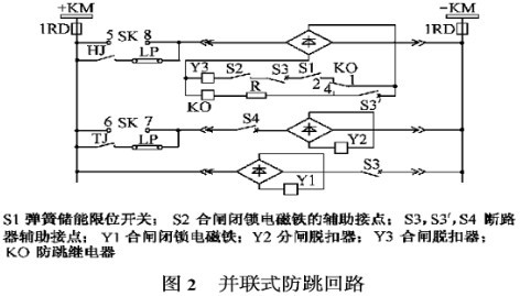 断路器防跳回路的典型接线及其应用--中国自动