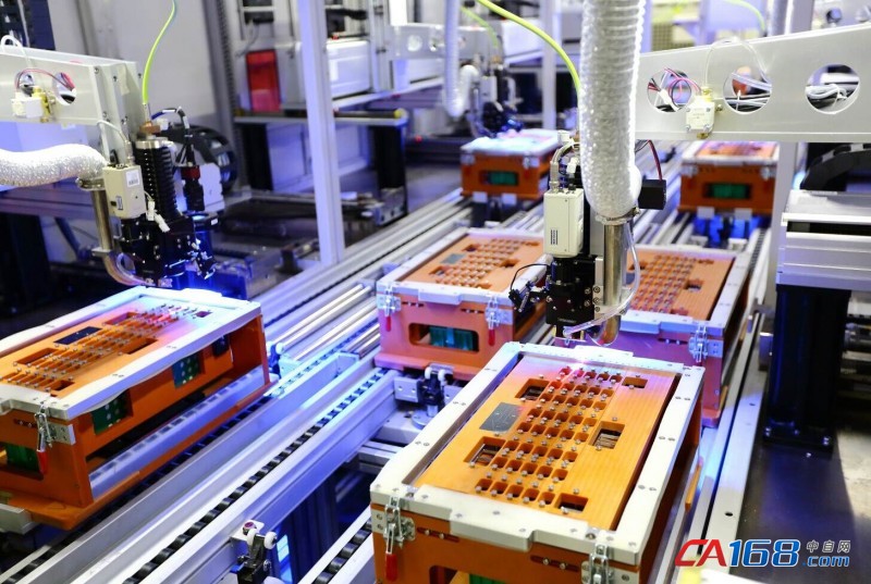 台达ah500动力锂电池激光焊接生产线解决方案助力高科动力能源企业