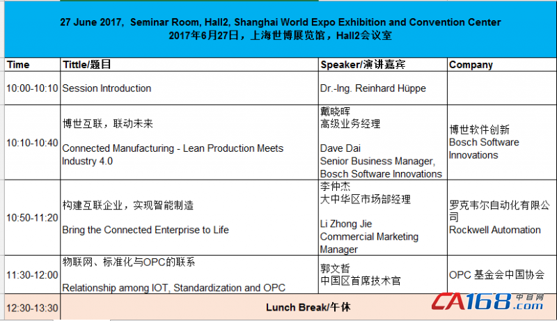 SISS 上海国际智能工业解决方案研讨会议程精彩预告(图3)