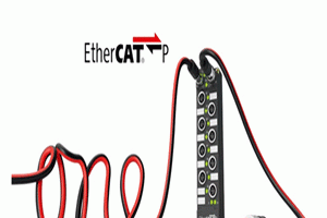 EtherCAT P 将超高速通讯和动力系统整合在一根电缆中