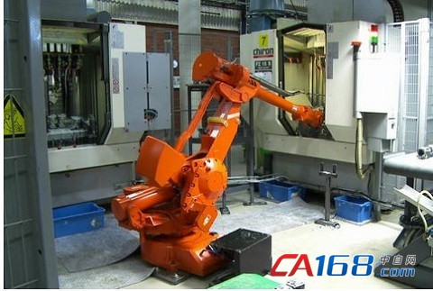 工业机器人CNC数控机床上下料