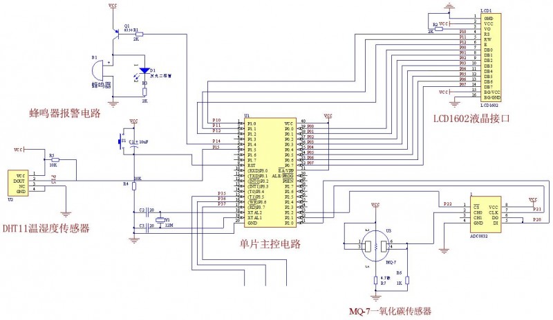 系统硬件电路原理图