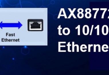 亚信推出AX88772E免驱动USB 2.0转百兆以太网芯片